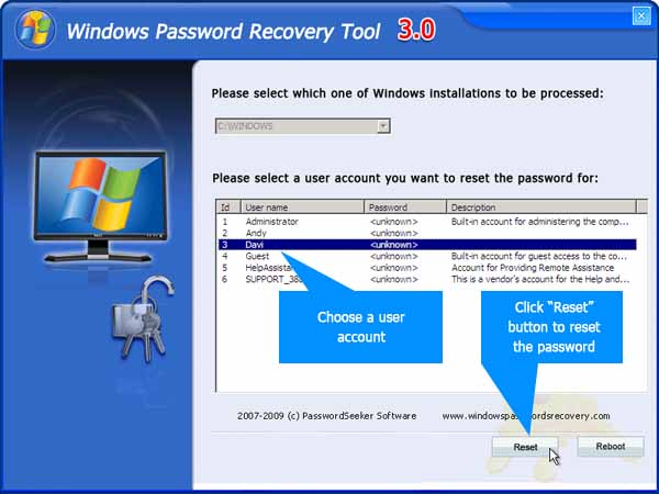 mywinlocker password recovery download